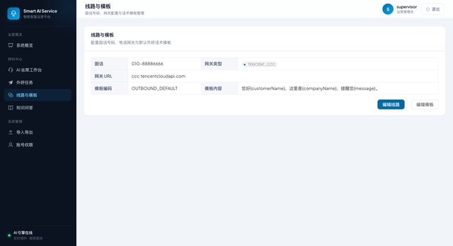 开源AI客服中台,能打电话能接来电,企业落地直接用