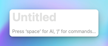 Notion AI