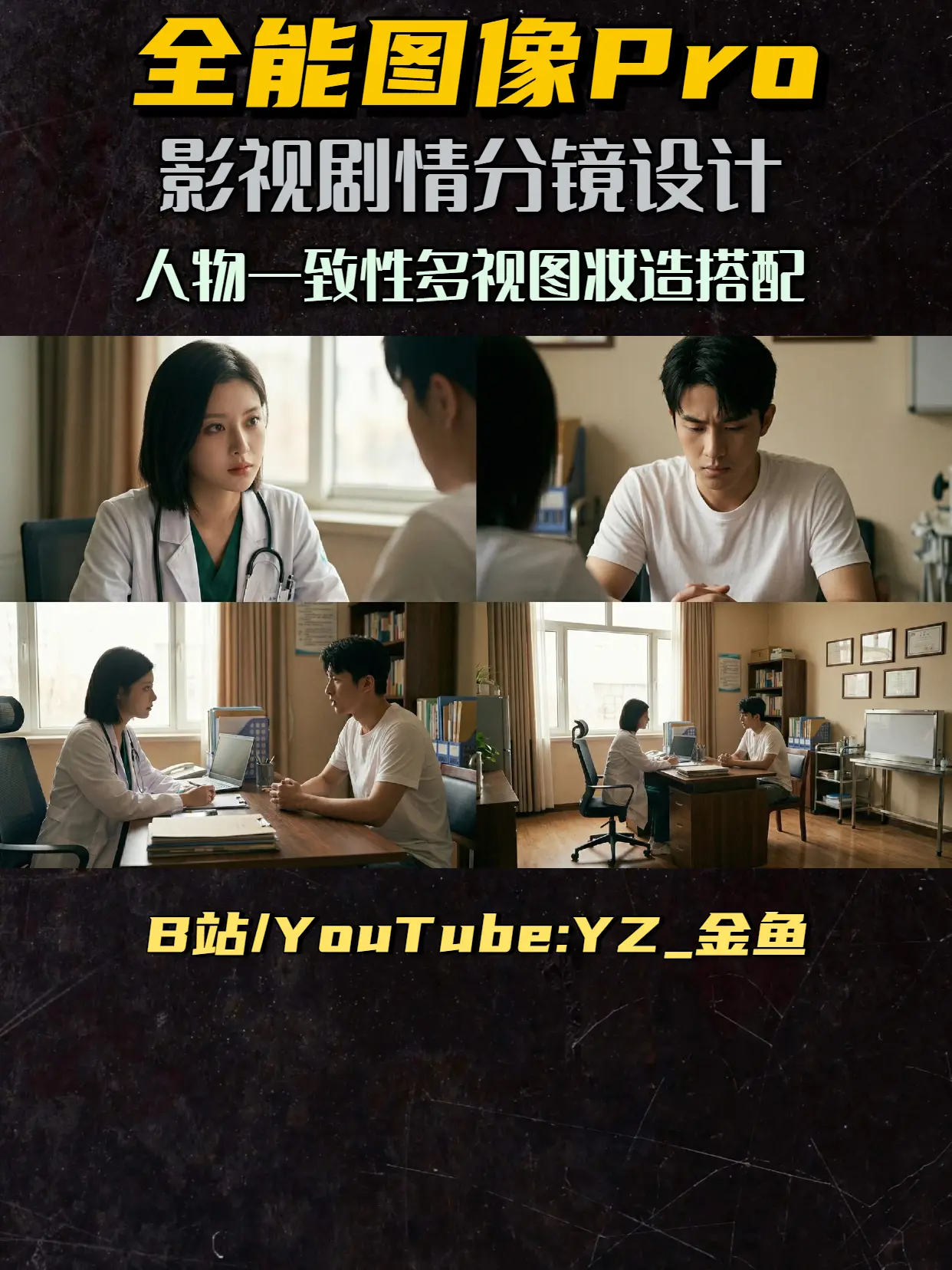 YZ金鱼-全能图像Pro剧情分镜设计