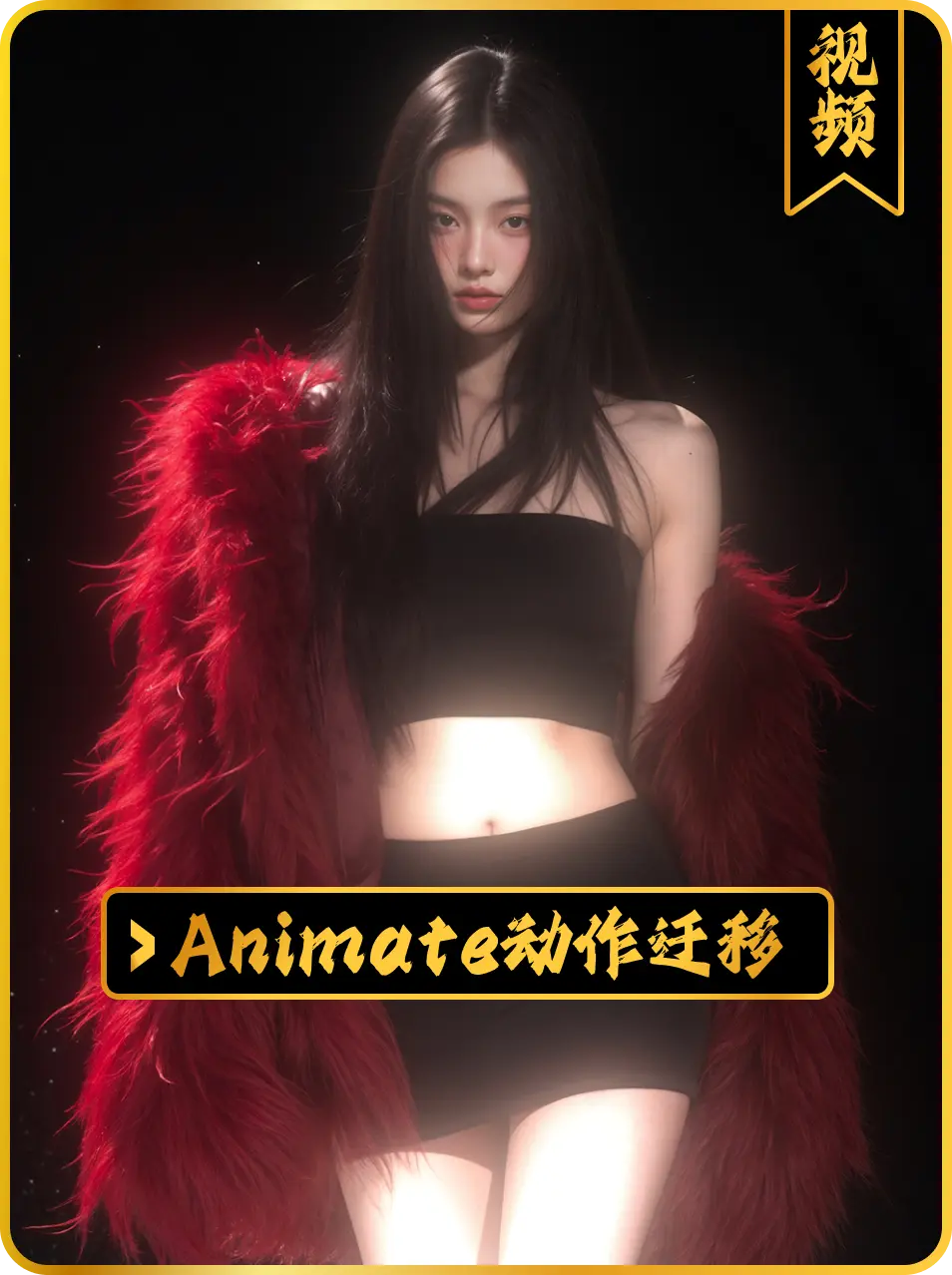  Animate动作迁移V9（自动尺寸）